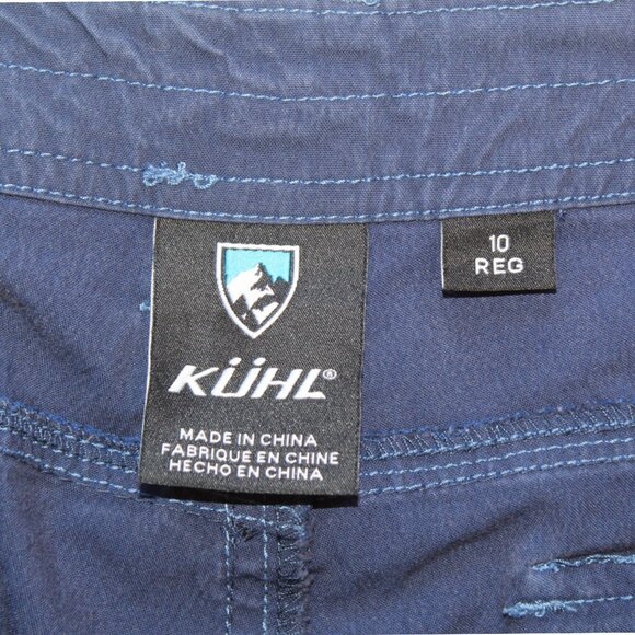 Kuhl Splash Roll Up women's Cargo Pants size 10R Blue Outdoor Hiking Casual - Picture 9 of 12